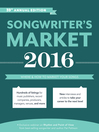 Cover image for Songwriter's Market 2016